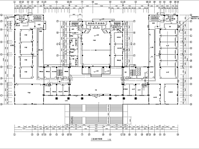 办公楼火灾自动报警系统图 施工图 建筑电气