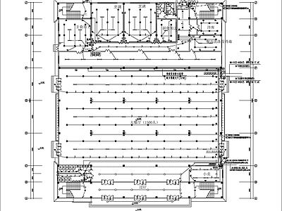 餐饮中心电施图 建筑电气 电气图