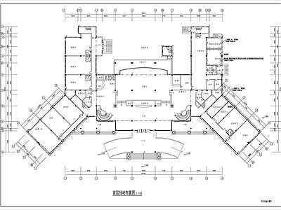 某会所电气施工图 建筑电气 电气图