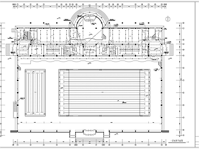 某大学游泳馆电气施工图 建筑电气 游泳馆建筑