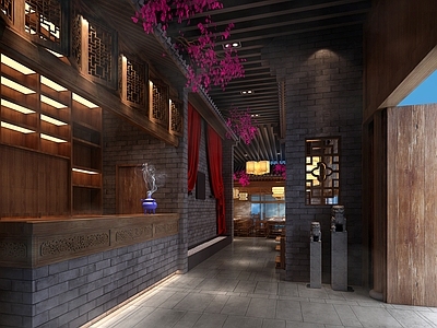 中式火锅店