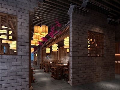 中式火锅店
