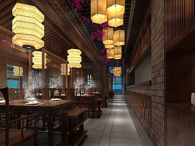 中式火锅店