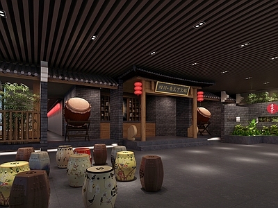 中式火锅店