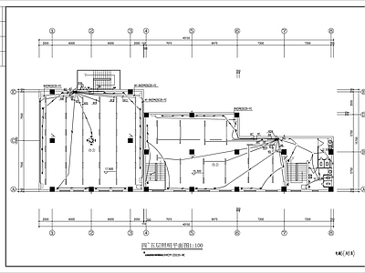 库房兼办公楼电气图 施工图 建筑电气