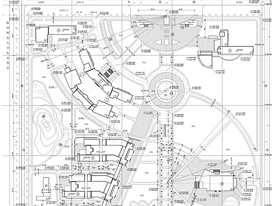 邮电学院校区总平面布置图