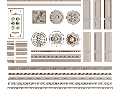 欧式石膏线 雕花 脚线 石膏线 柱子 柱头 装饰线 花纹 腰线