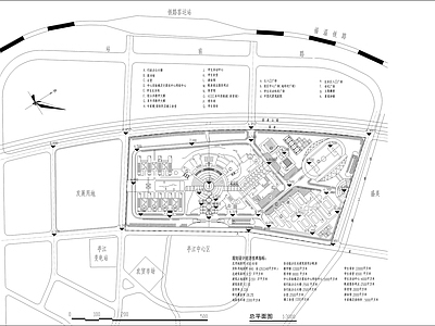 外贸学院规划总图