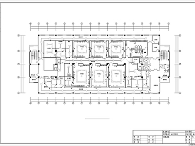 医院手术部电气 施工图 建筑电气 电气图