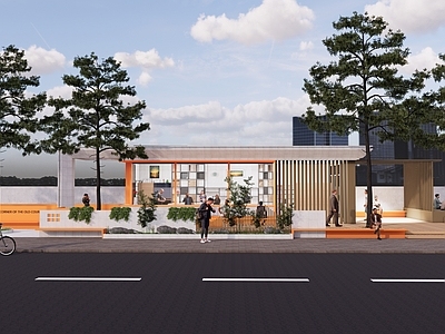 现代驿站建筑