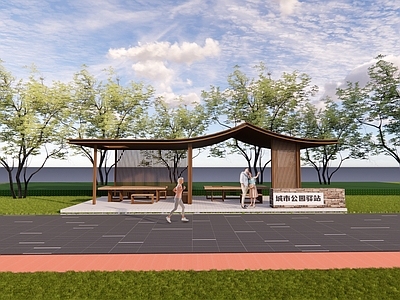 现代驿站建筑