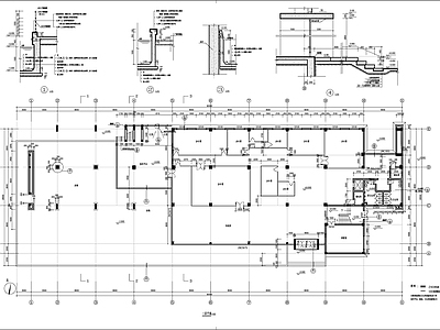 4层厂区办公楼建筑 施工图