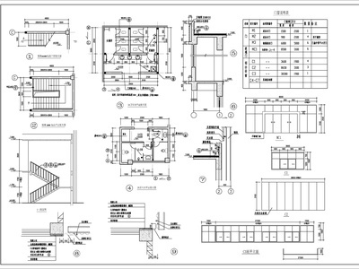 轻钢厂房建筑 施工图 工业建筑