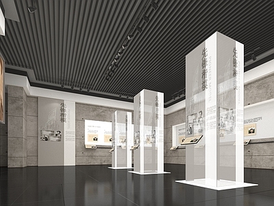 现代党建展厅 先锋楷模