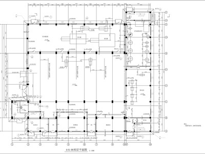 集中供热站建筑 施工图 工业建筑