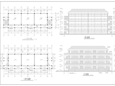 教学楼建筑 施工图