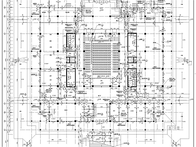 某师范学院图书馆建筑 施工图