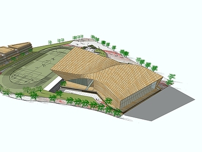 现代风格学校展厅
