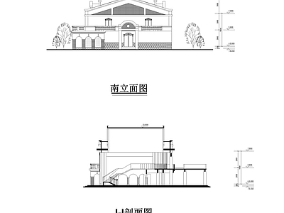 二层宾馆施工图