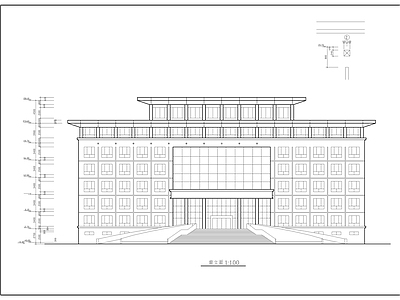 法庭建筑图