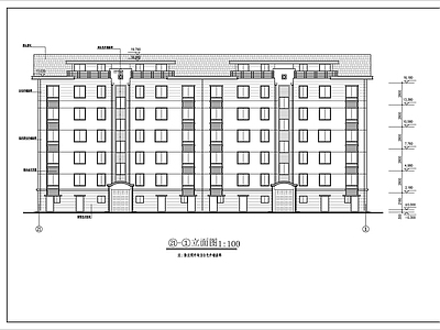 多层住宅建筑施工图