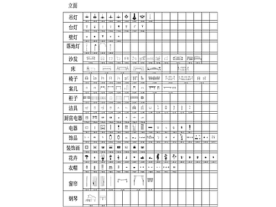 综合家具图库