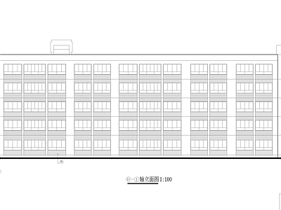 中学教学实验楼建筑 施工图