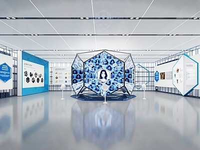现代科技展厅 万花筒