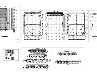 物流仓库建施图 施工图 工业建筑