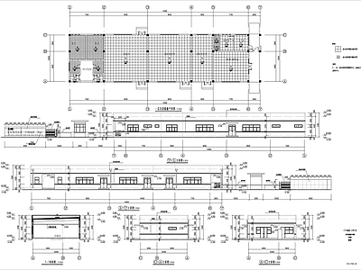 门卫综合楼建筑 施工图