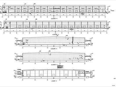 园区仓库 施工图 工业建筑