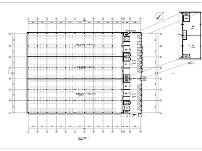 某海航仓库建筑平面图