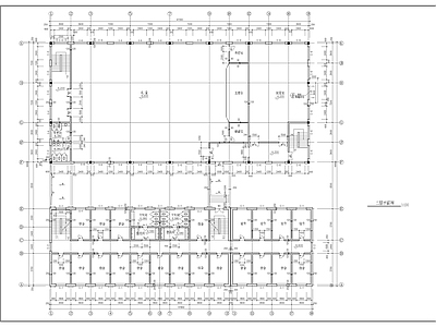 学校综合楼建筑 施工图