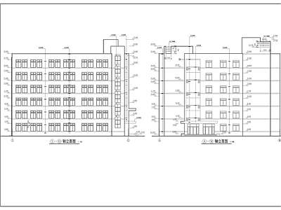 医学院教学楼建筑 施工图