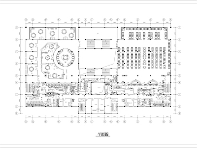 3860㎡餐厅餐饮空间 施工图