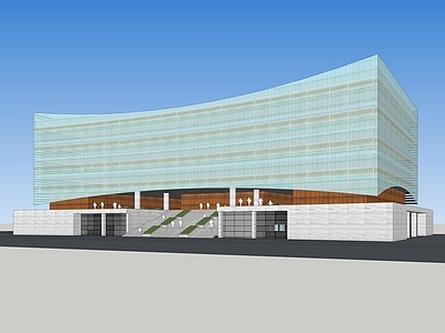 现代展览类建筑