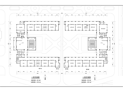 某学校教学楼平立剖 施工图