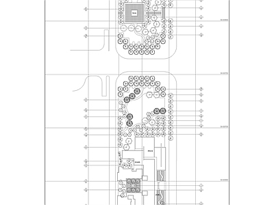 高档小区景观完整版 施工图 居住区景观