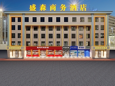 现代门头门面