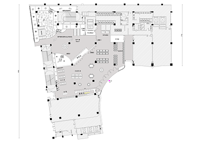 电玩城 施工图 休闲娱乐空间