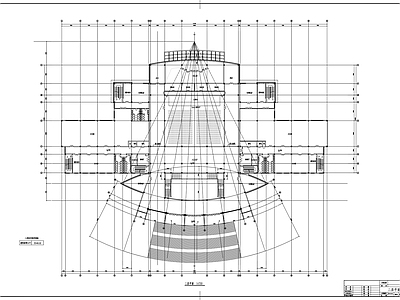 某会展中心建筑方案 施工图 展销厅