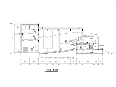 三层报告厅建筑设计方案 施工图