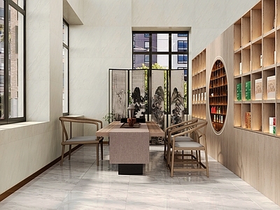 现代茶叶店 便利店