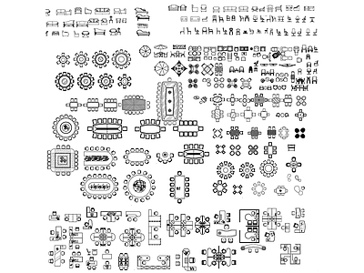 常用模块图例素材 施工图