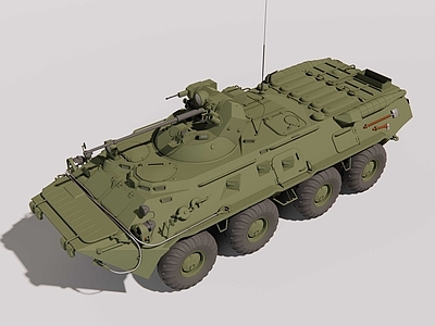 BTR80A装甲运输车