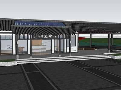 游客中心建筑  施工图