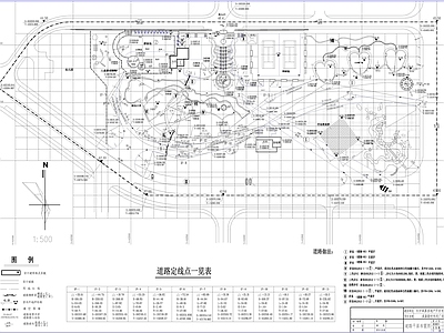 新村休闲广场景观完整版 施工图