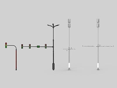 信号灯杆 共杆 监控杆 5G灯杆 智慧合杆
