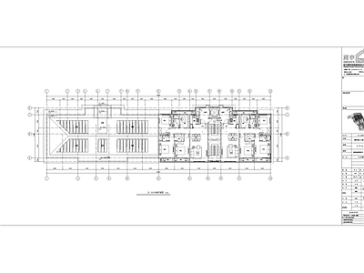 双拼洋房建筑 施工图