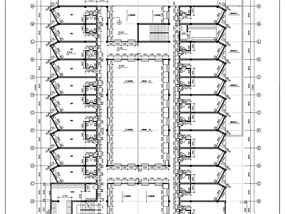 某北方学校宿舍建筑 施工图